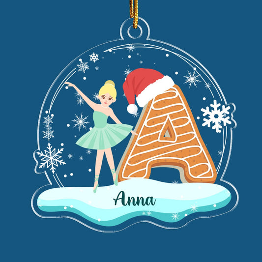 Nutcracker & Sugar Plum Fairy - Personalized Acrylic Ornament