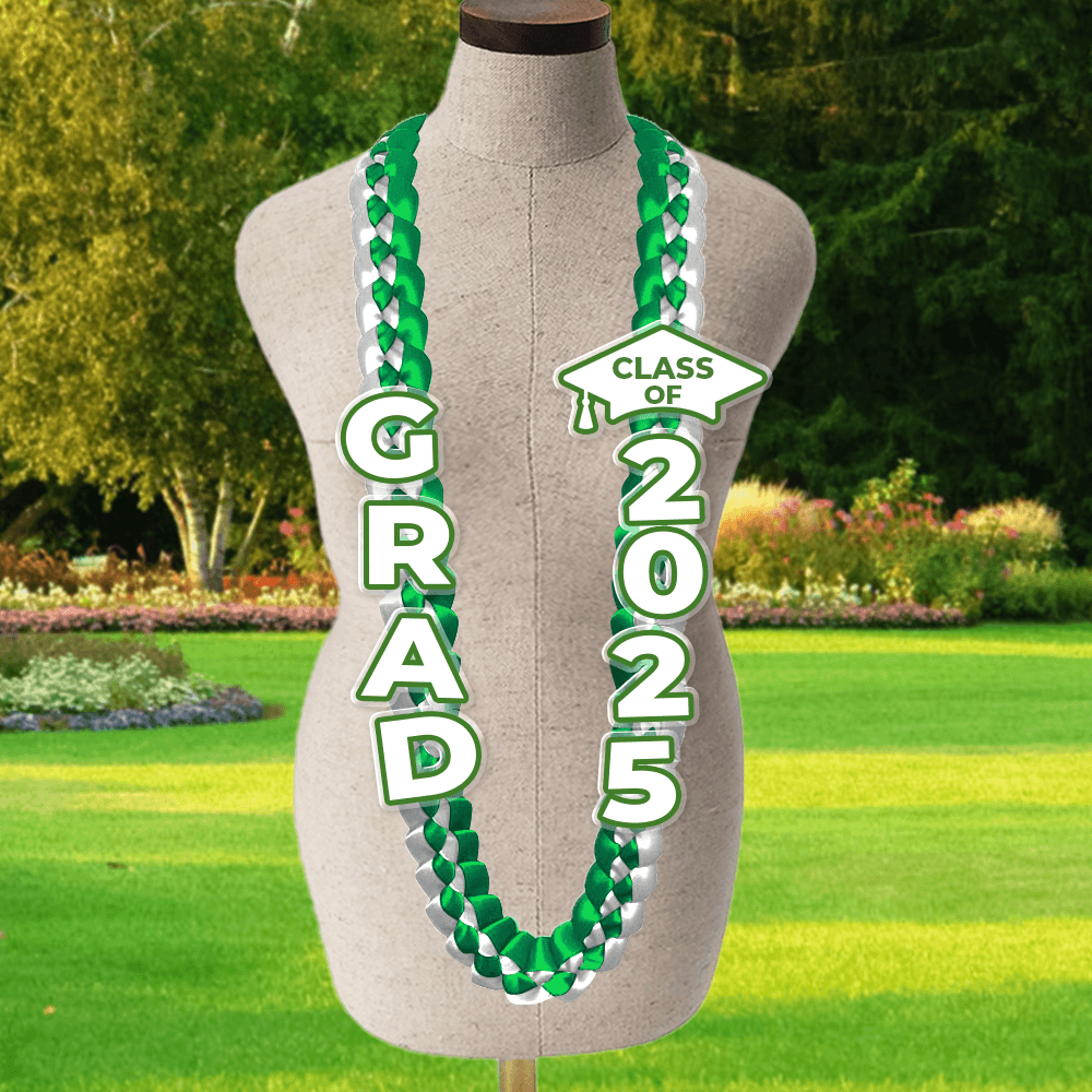 Ribbon Lei Graduation Gifts - Color Graduation Lei