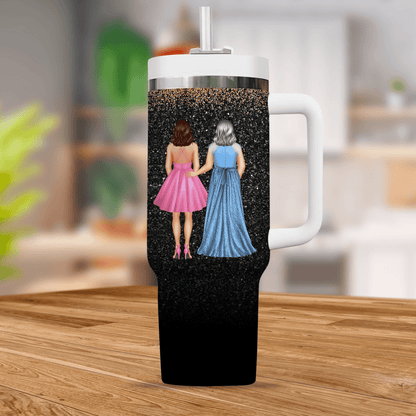 Commission Best Mom Ever - Personalized Custom Tumbler For Her Gift
