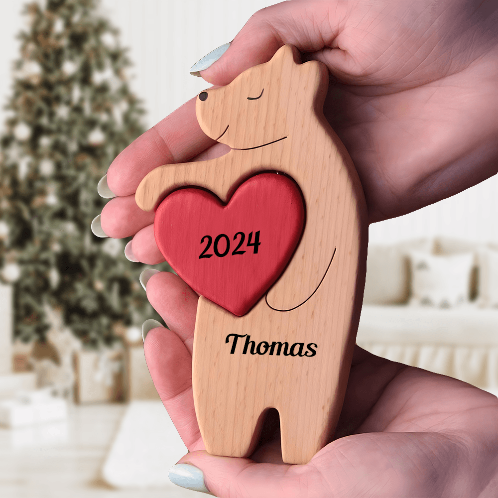 Only Bears Family Puzzle - Custom Name - Gifts For Mother's Day