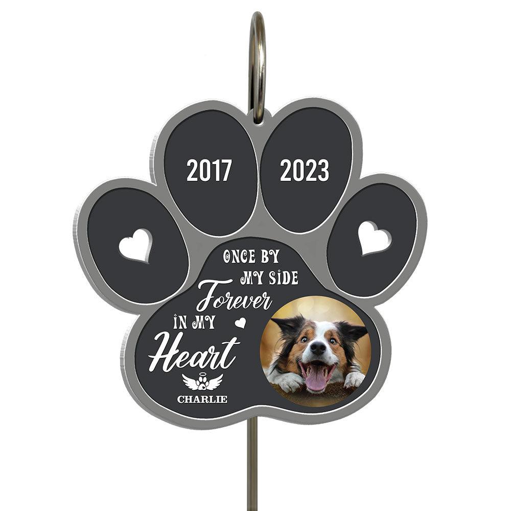 Forever In My Heart - Personalized Memorial Garden Slate