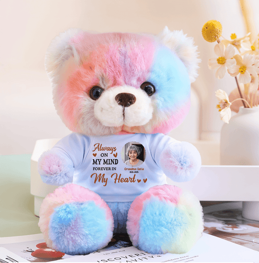 Hug This Bear - Teddy Bear With Personalized Photo Shirt