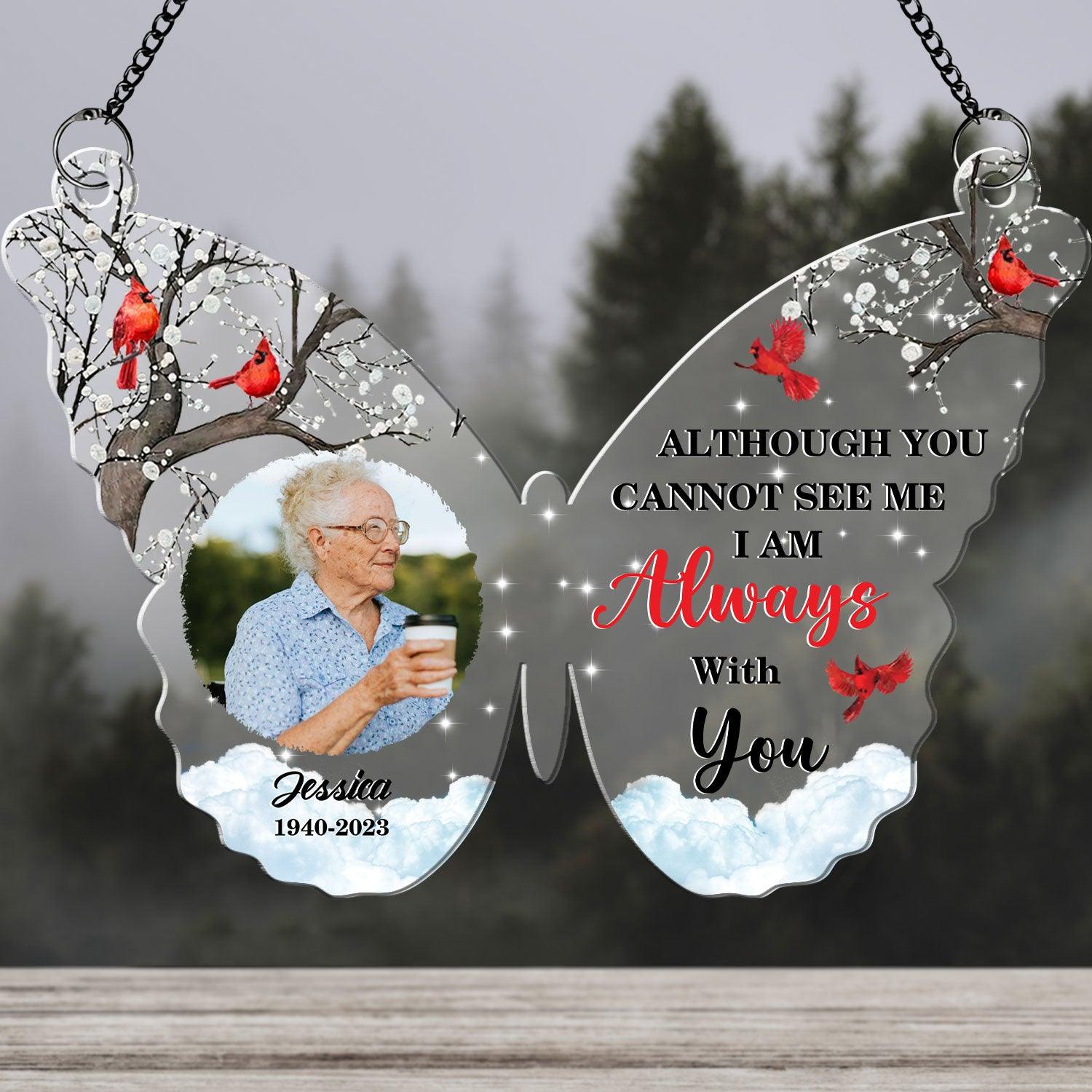 Always With You Photo Acrylic - Personalized Acrylic Photo Ornament