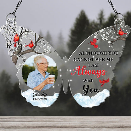 Always With You Photo Acrylic - Personalized Acrylic Photo Ornament