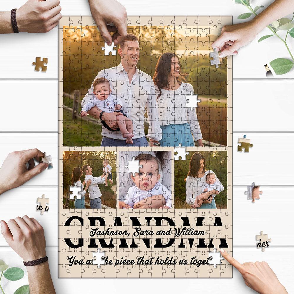 Personalized Photo Puzzle - Jigsaw Puzzle For Mother's Day Gift