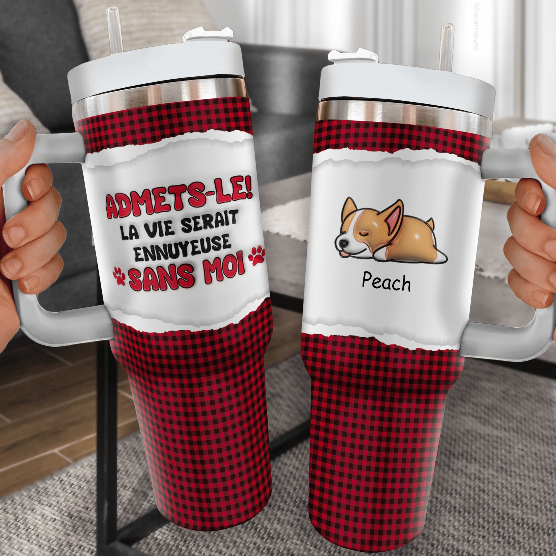 Personalized Gift For Her Tumbler - Admets-Le Mom Friends Gift