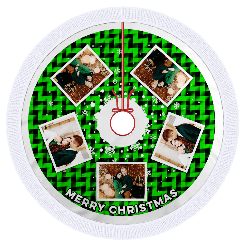 Christmas Tree Skirt - Personalized Home Decor - Tree Cover