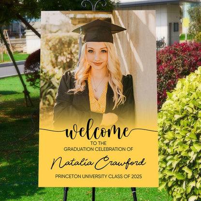 2025 Color Grad Sign - Personalized Graduation Decoration