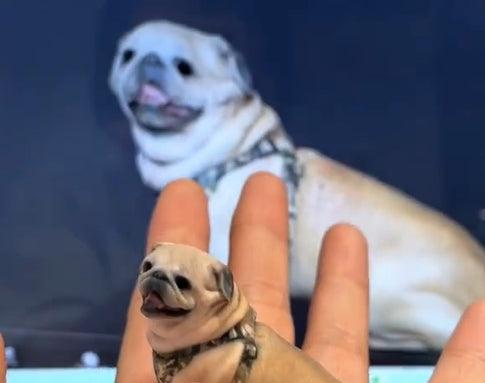 3D Printed Dog&Cat Sculpture - Pet Memorial Gifts - Love You Forever