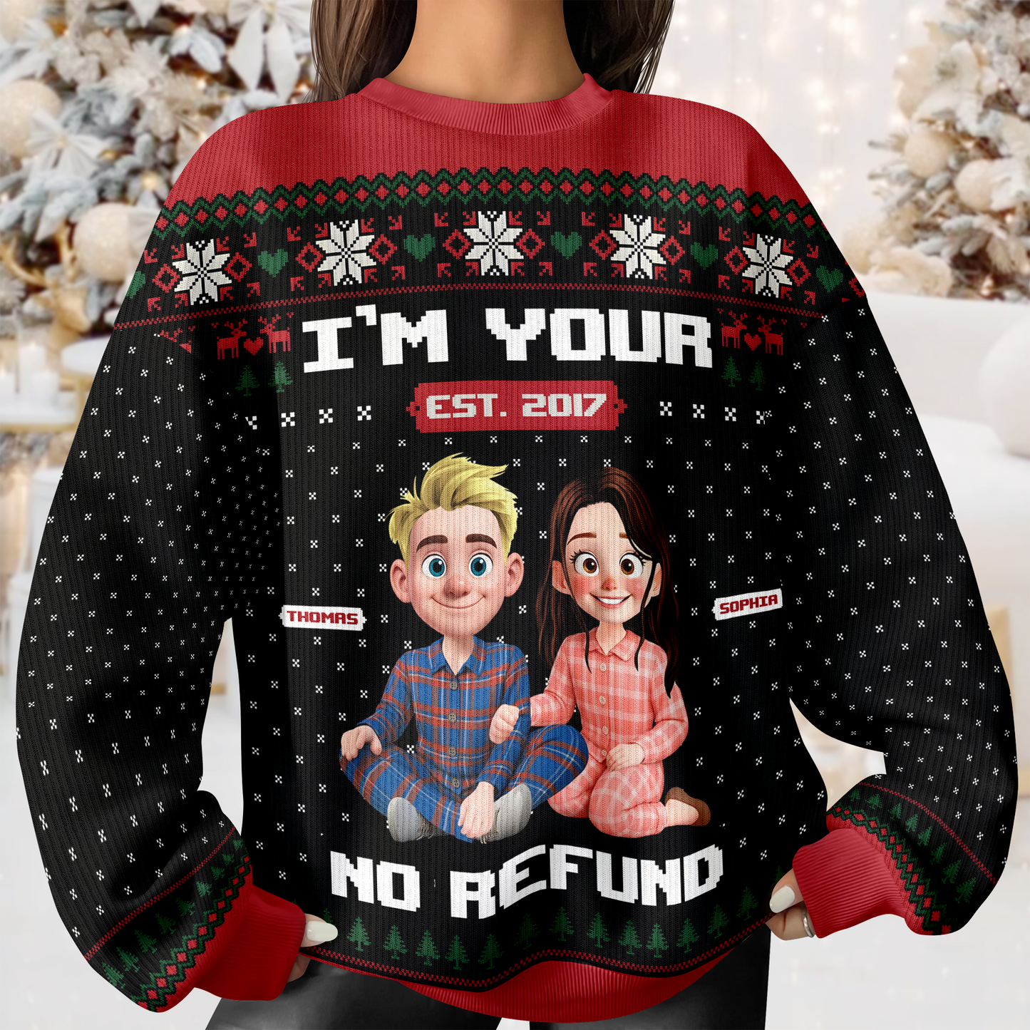 I Am Your - Custom Pet Ugly Sweatshirt