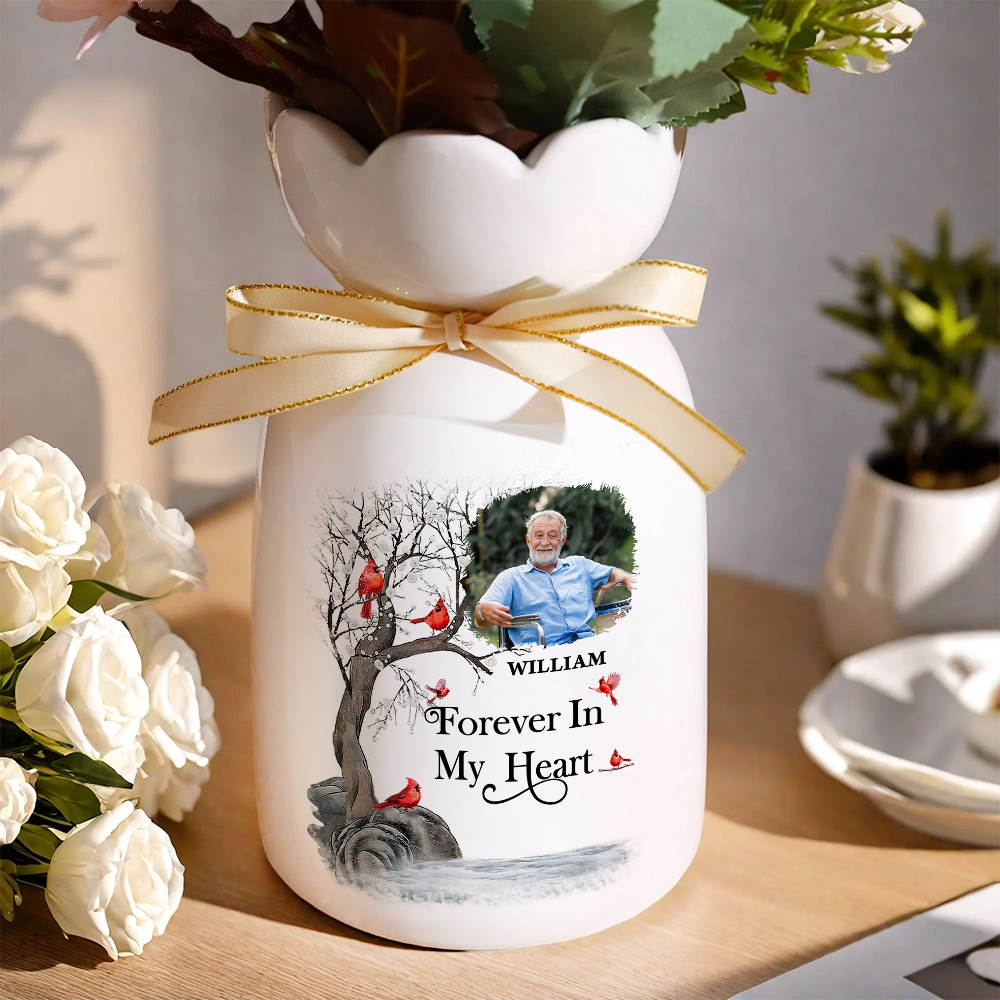 I am Always With You Flower Pot - Personalized Custom Home Decor Flower Vase