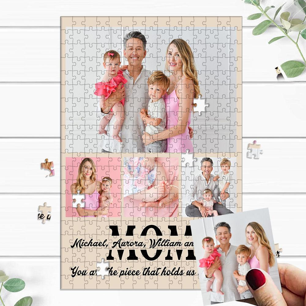 Personalized Photo Puzzle - Jigsaw Puzzle For Mother's Day Gift