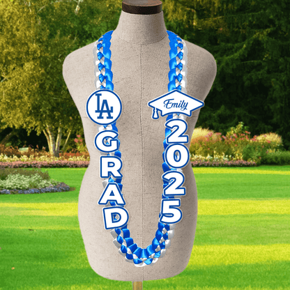 Graduation Lei With Name Class Of 2025 - Personalized Graduation Lei