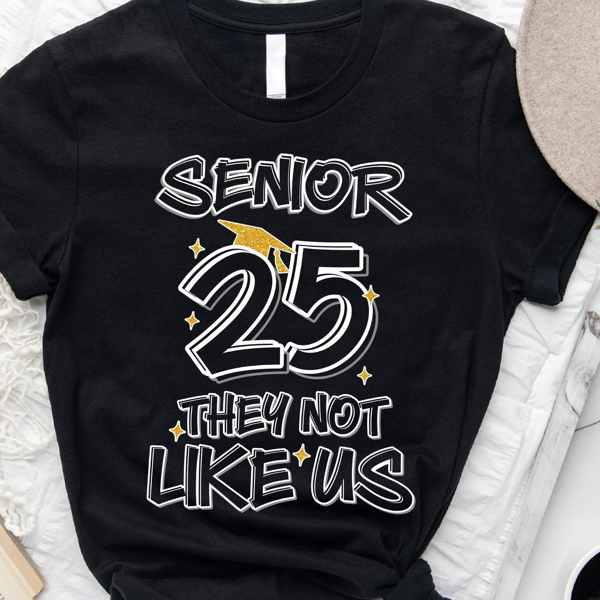 Senior Graduation Class Of 2025 T-Shirt - Graduation Unisex T-Shirt