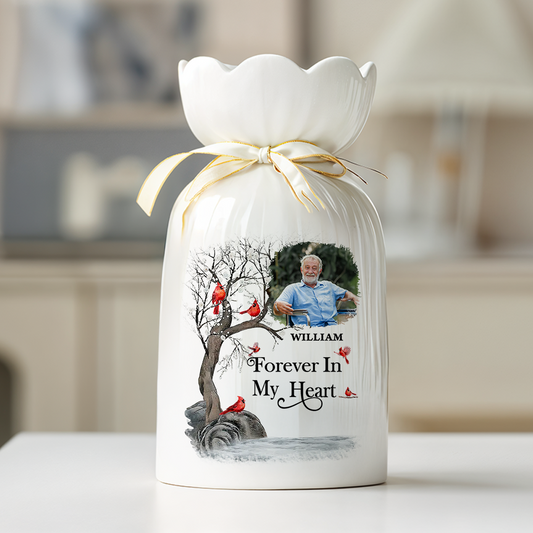 I am Always With You Flower Pot - Personalized Custom Home Decor Flower Vase