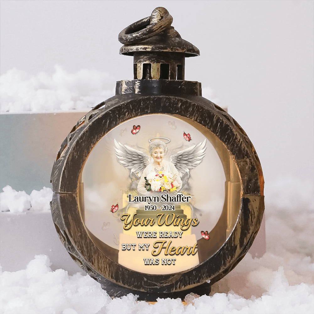Forever In My Heart - Personalized LED Lantern - Memorial Gift