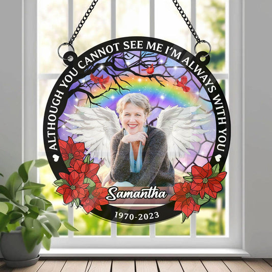 In Loving Memory Upload Photo Wings - Personalized Acrylic