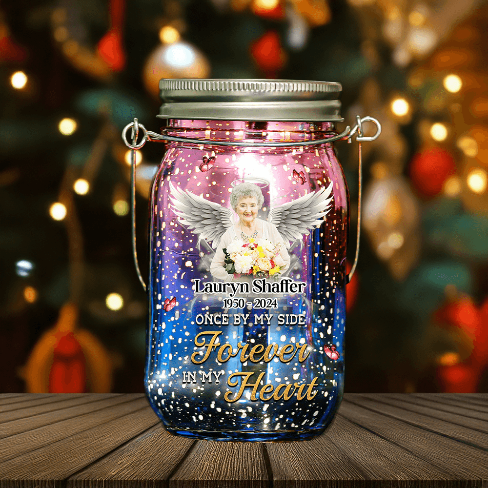 Your Wings Were Ready - Personalized Solar Memorial Light