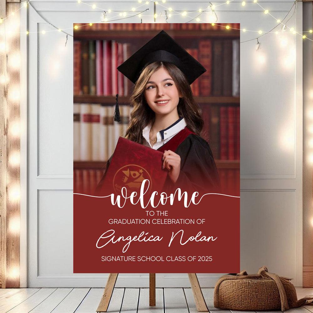2025 Color Grad Sign - Personalized Graduation Decoration