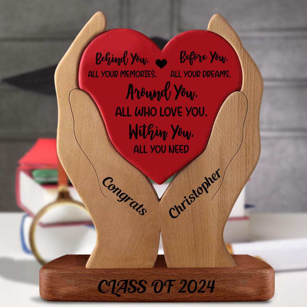 All Your Memories Before You All Your Dreams Personalized Wooden Wooden - Puzzle Wooden Family - Wooden Pet Carvings