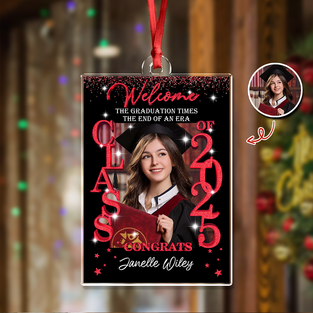 The End Of An Era  - Personalized Custom Acrylic Ornament