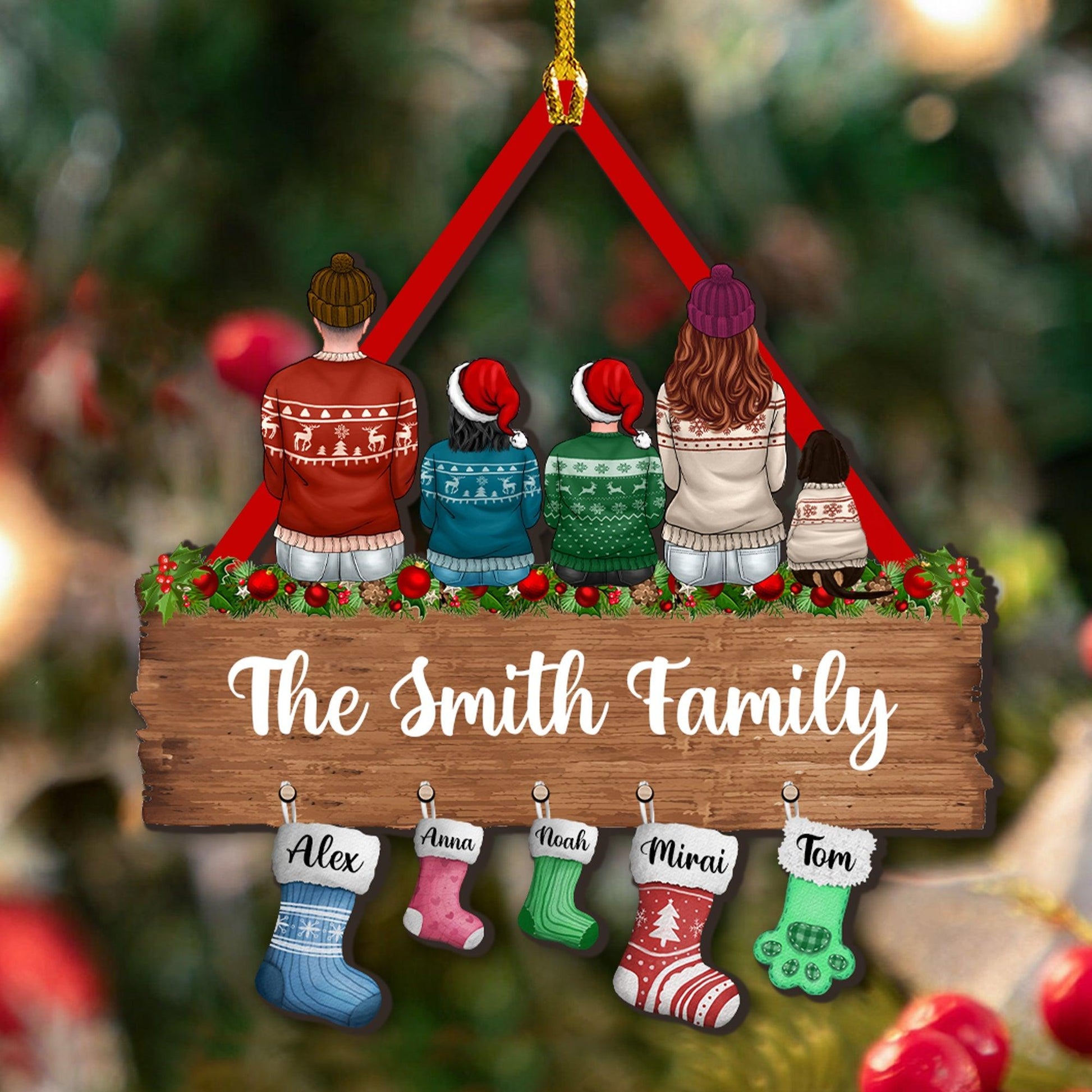 This Is Us Christmas Ornament - Wood Ornament 1 Layered