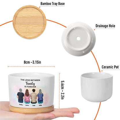 Brothers And Sister Plan Pot - Personalized Custom Plan Pot Gifts