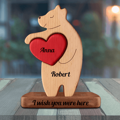 Only Bears Family Puzzle - Custom Name - Gifts For Mother's Day