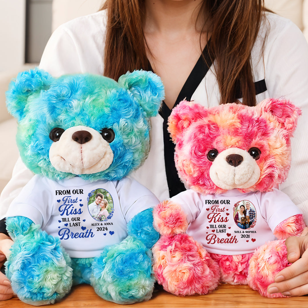 Together Forever - Teddy Bear With Personalized Photo Shirt