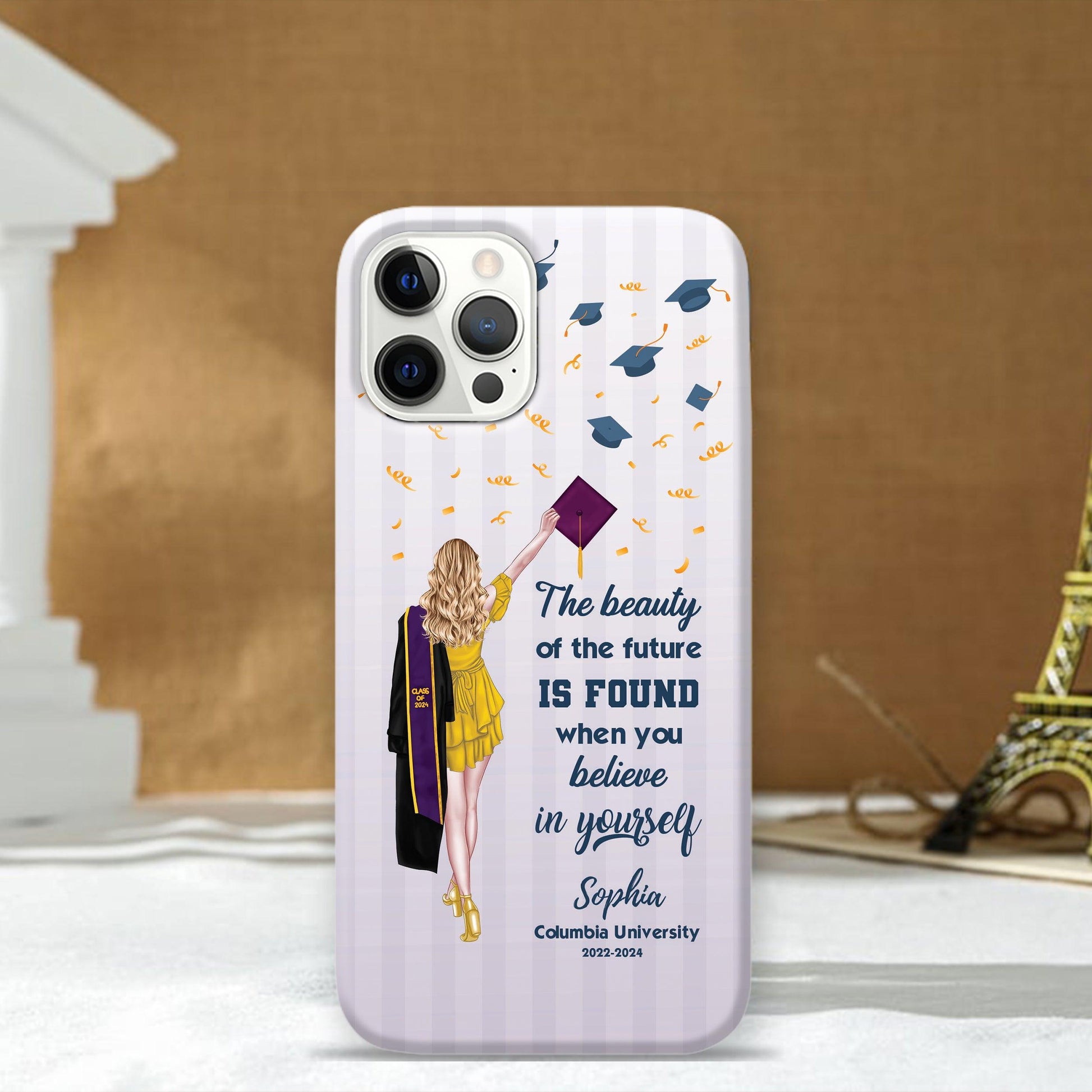 The Beauty Of The Future - Personalized Custom Phone Case