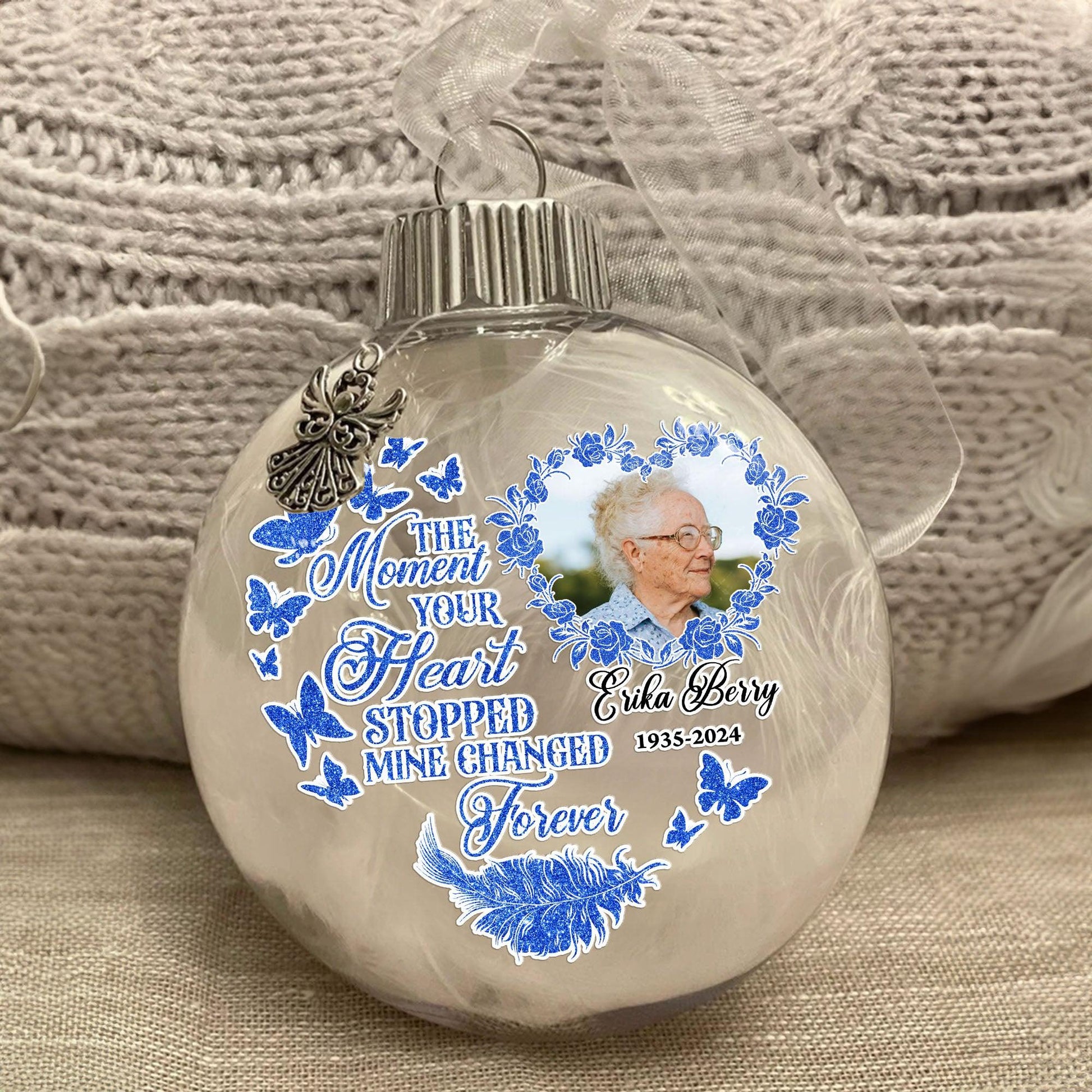 Angel Hanging Memorial Ornament - Heaven Keepsake Gift