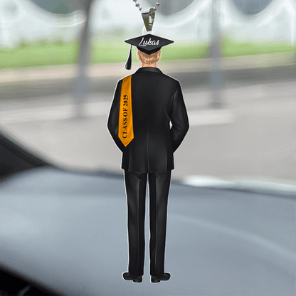 Personalized 2025 Gift Keychain - Personalized Graduation Keychain
