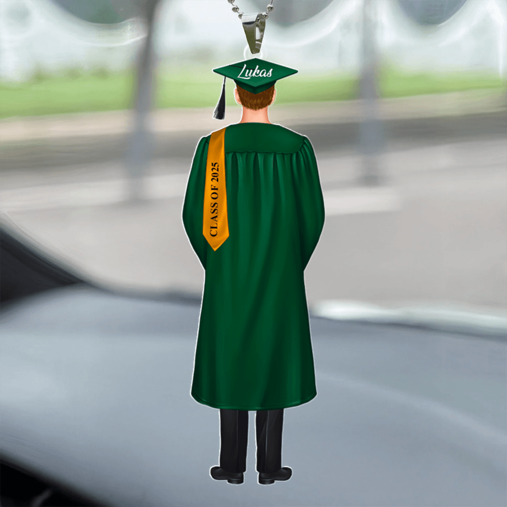 Personalized 2025 Gift Keychain - Personalized Graduation Keychain