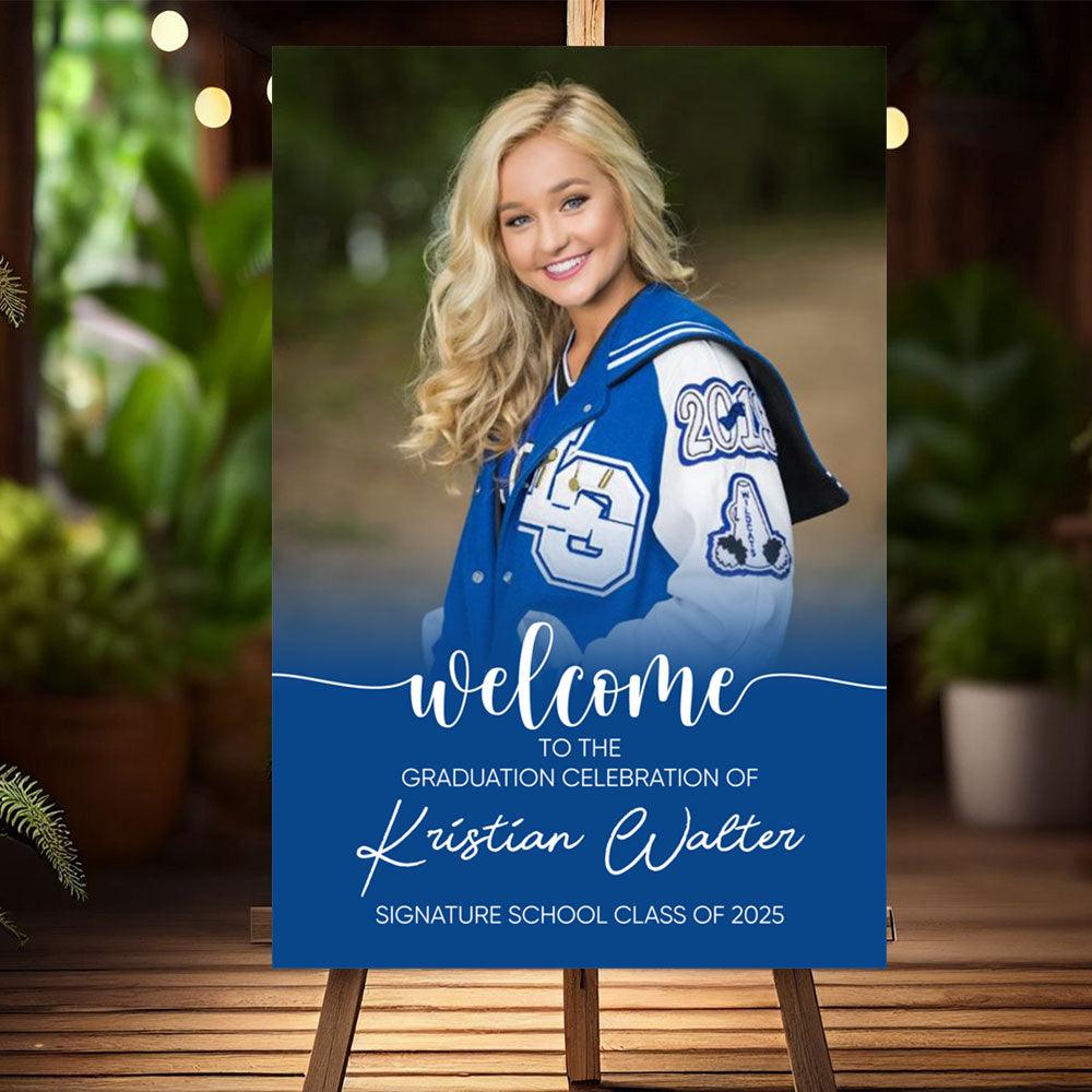 2025 Color Grad Sign - Personalized Graduation Decoration