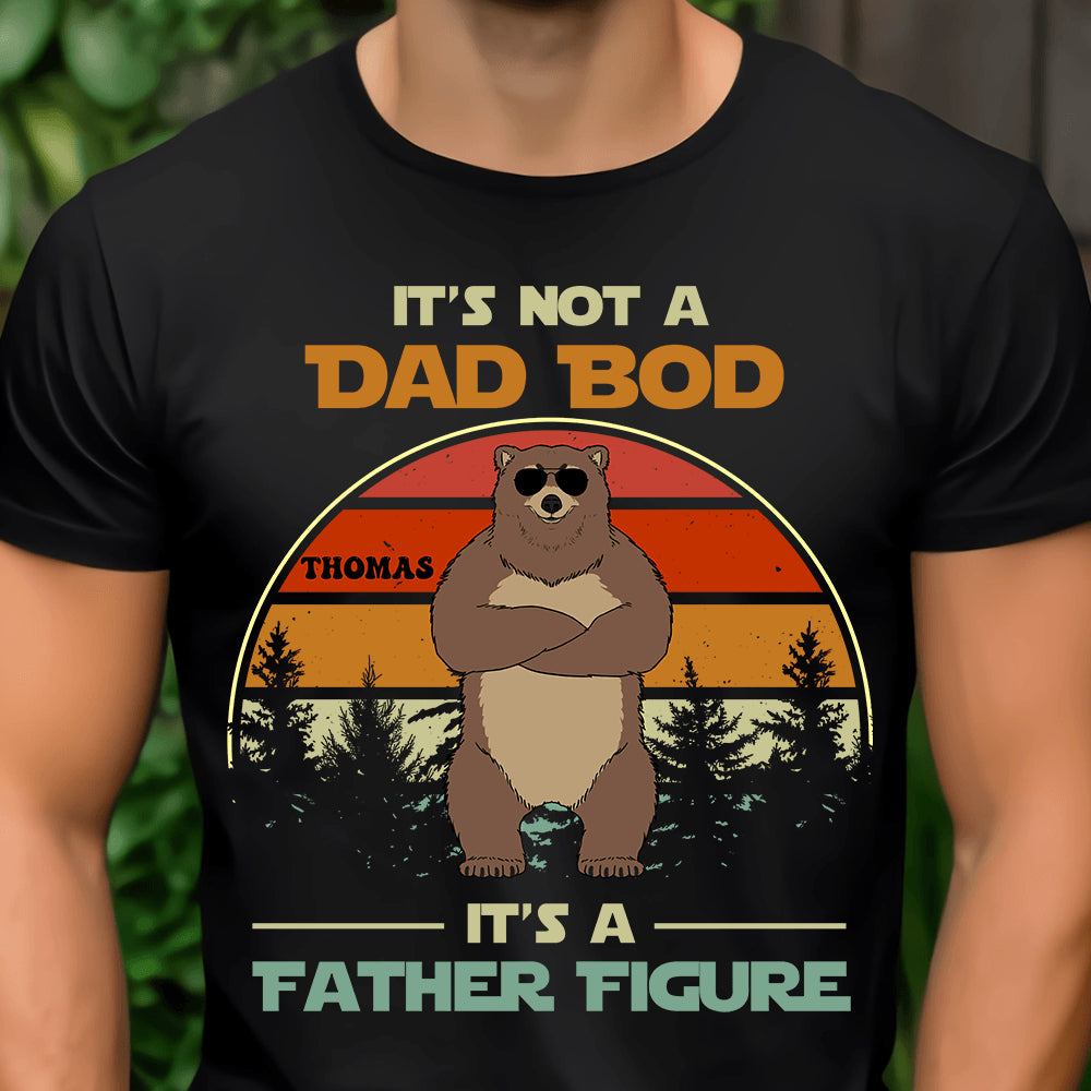It Is Not A Dad Bod - Personalized T-Shirt Dog Lover Custom Unisex