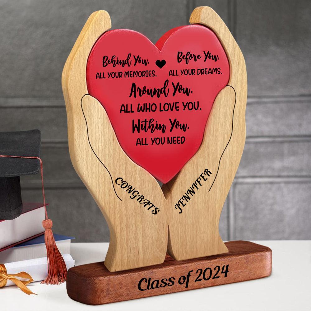 All Your Memories Before You All Your Dreams Personalized Wooden Wooden - Puzzle Wooden Family - Wooden Pet Carvings