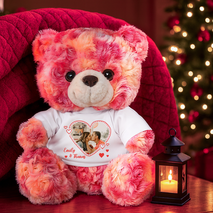 Loved You Then, Love You Still, Always Have, Always Will - Teddy Bear With Personalized Photo Shirt