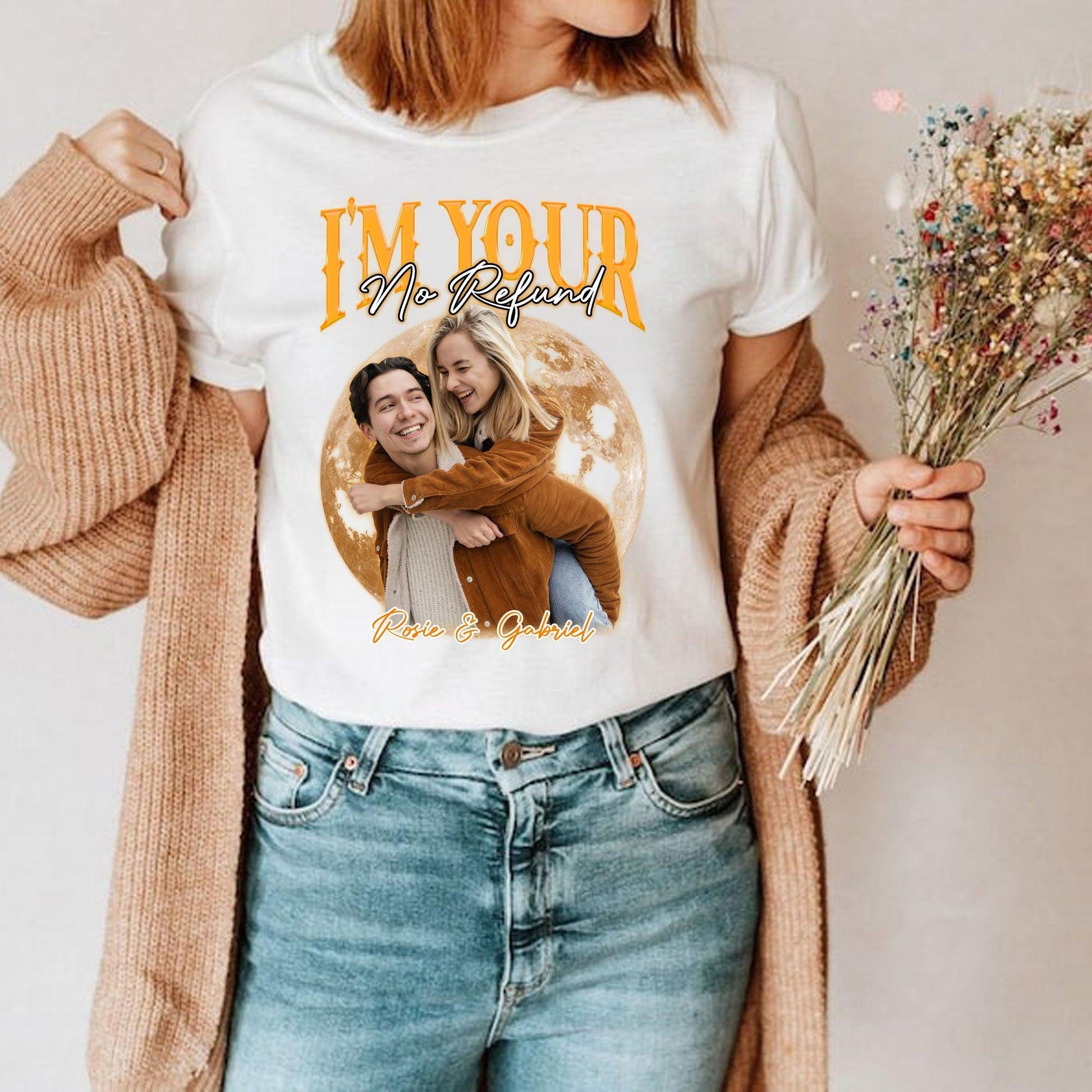 Personalized Valentine Tee - I Am Your No Refund Couple Tee
