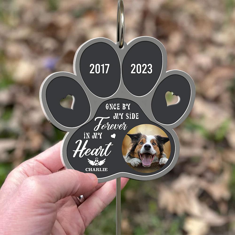 Forever In My Heart - Personalized Memorial Garden Slate
