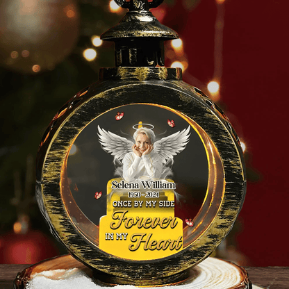Forever In My Heart - Personalized LED Lantern - Memorial Gift