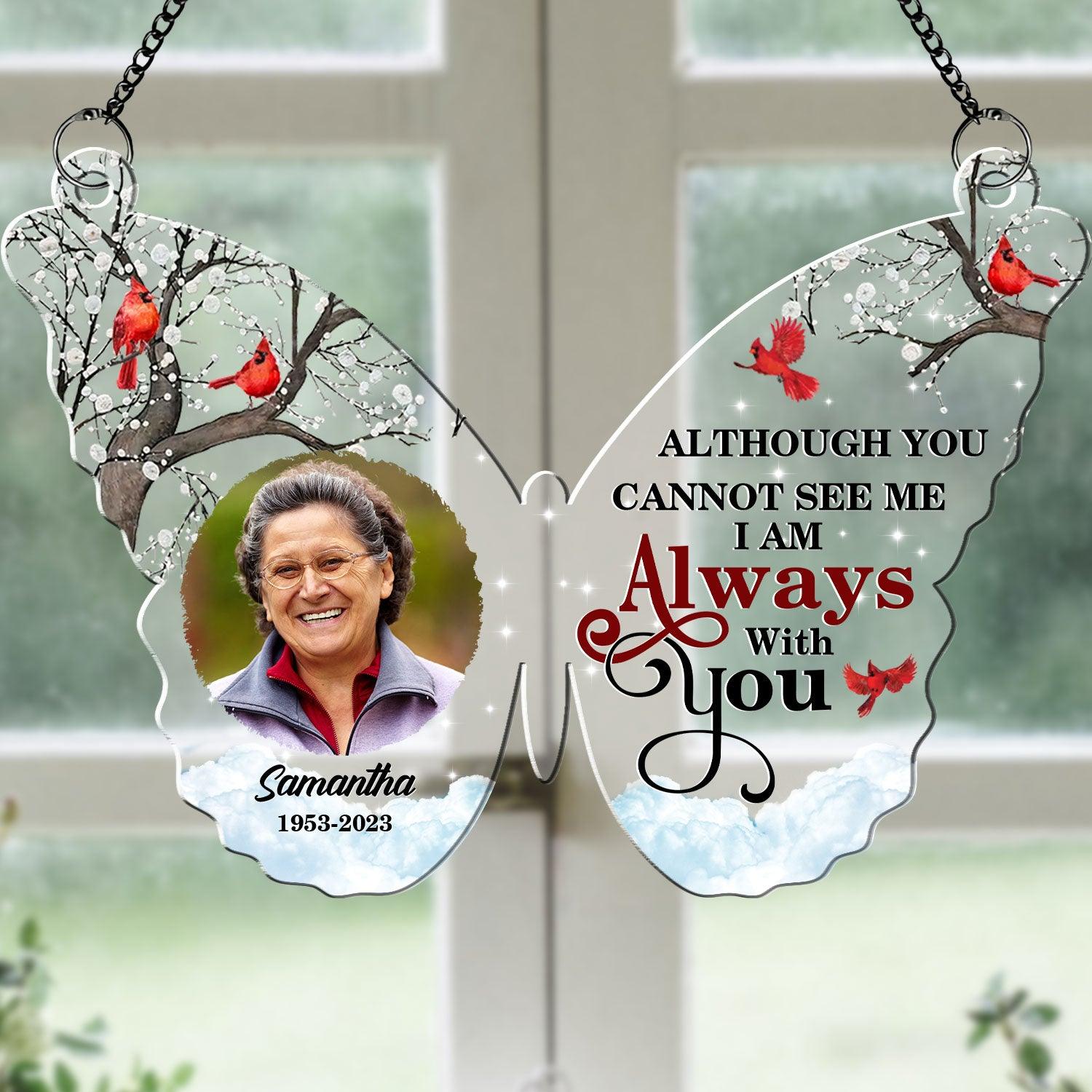 Always With You Photo Acrylic - Personalized Acrylic Photo Ornament