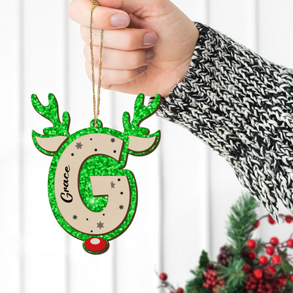 Weihnachtsschmuck Familie - Holzschmuck in individueller Form - 2-lagiger Holzschmuck 