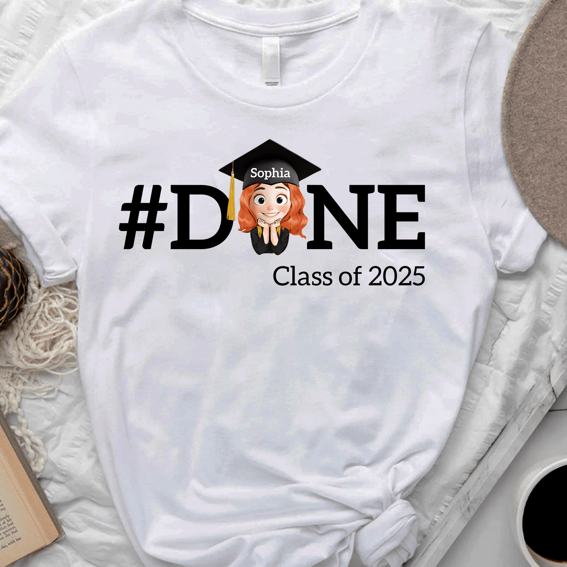Done 2025 Graduate T-Shirt - Graduation Unisex T-Shirt