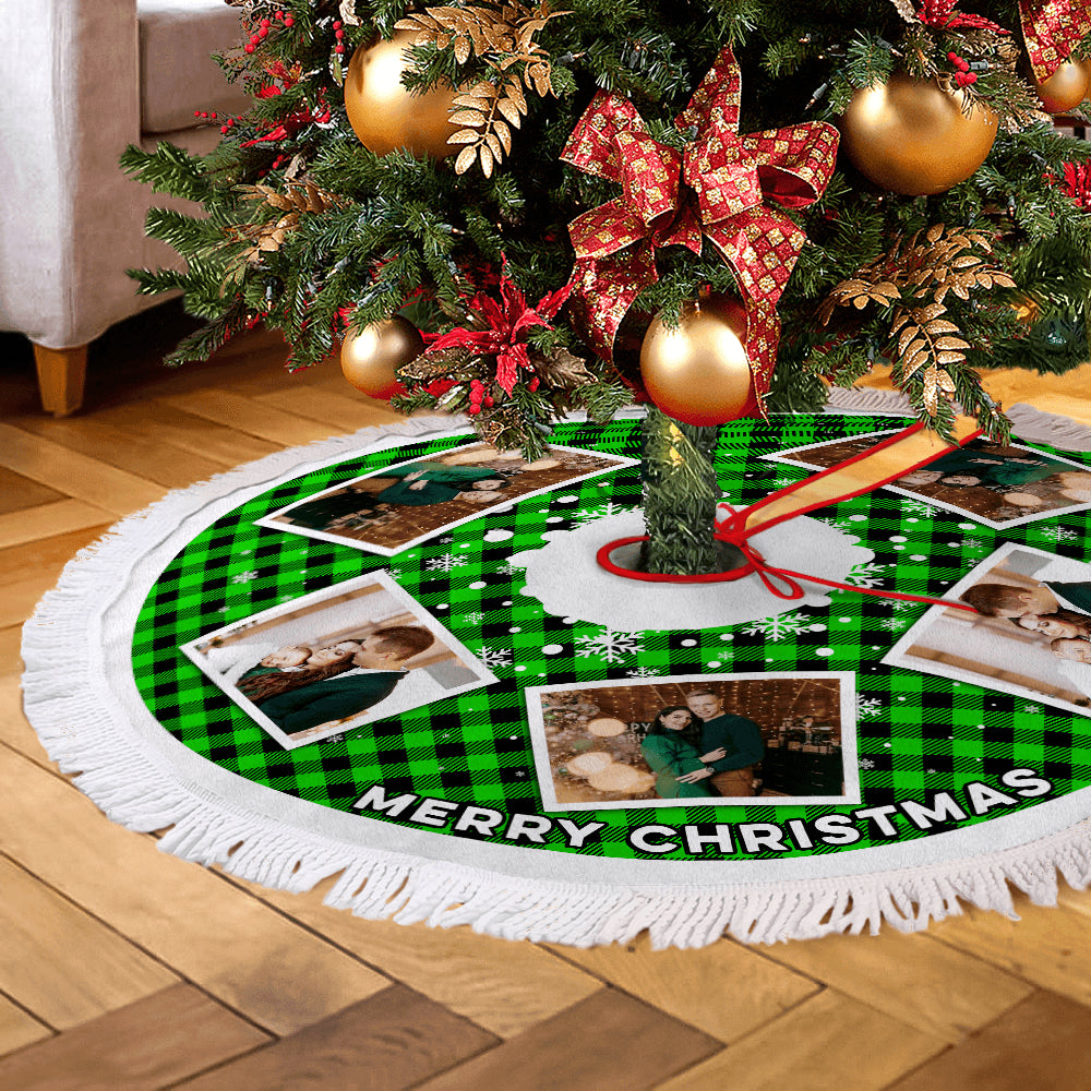 Christmas Tree Skirt - Personalized Home Decor - Tree Cover