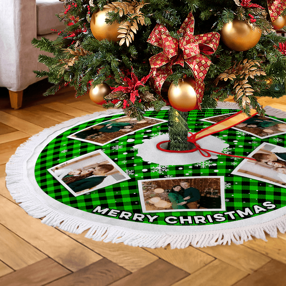 Christmas Tree Skirt - Personalized Home Decor - Tree Cover