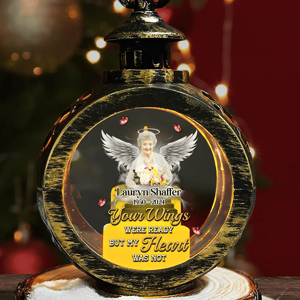 Forever In My Heart - Personalized LED Lantern - Memorial Gift