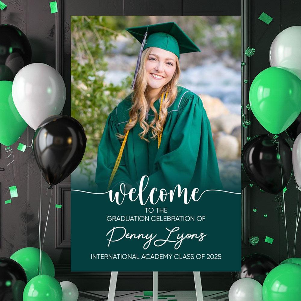 2025 Color Grad Sign - Personalized Graduation Decoration