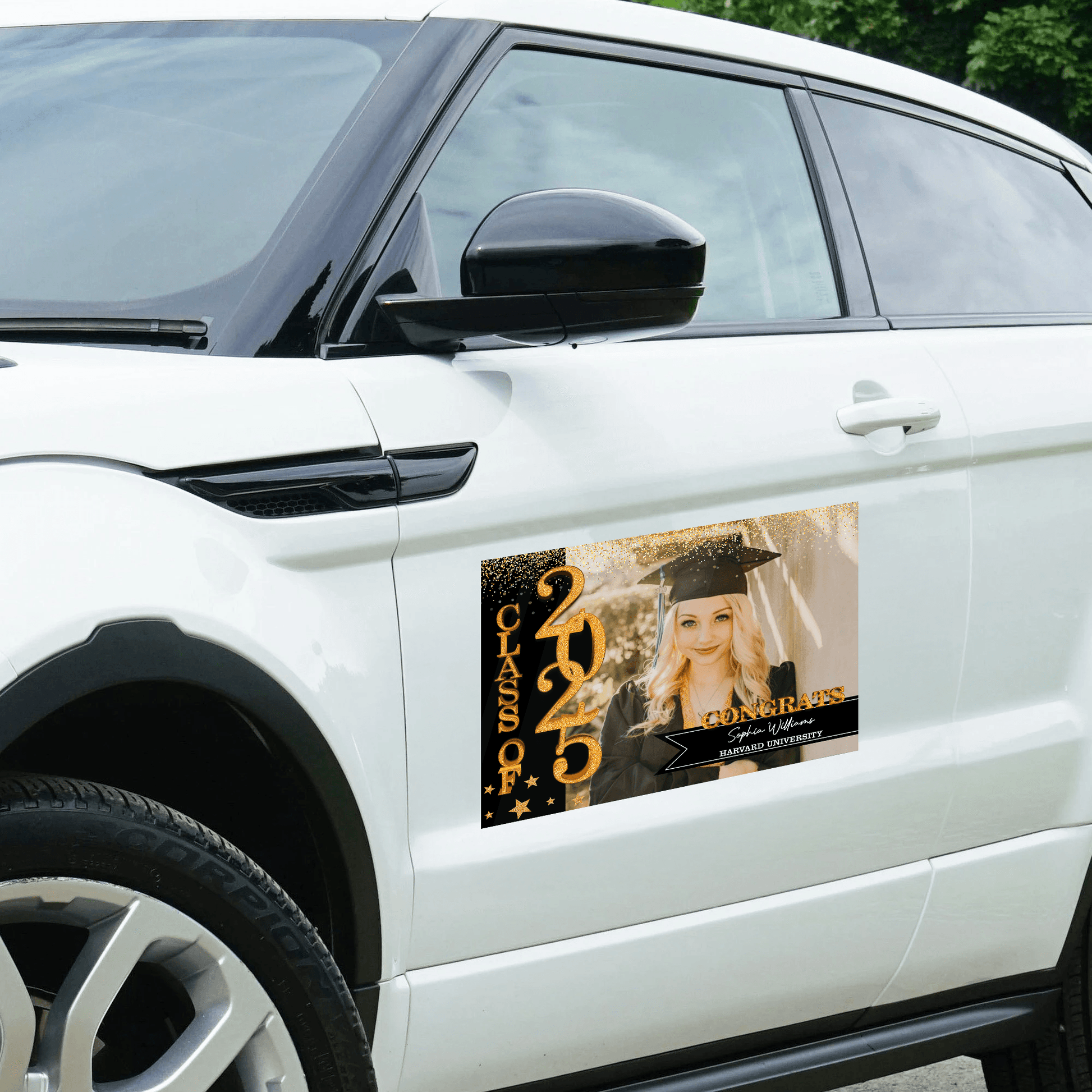 Personalized Graduation Magnet Class Of 2025 - Personalized Car Magnet