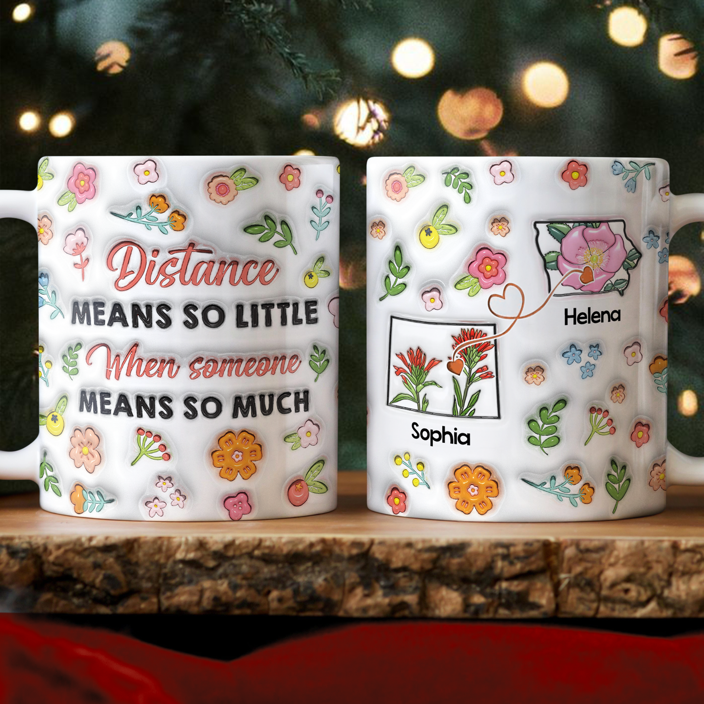 Distance Means So Little - Personalized Custom 3D Inflated