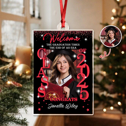 The End Of An Era  - Personalized Custom Acrylic Ornament